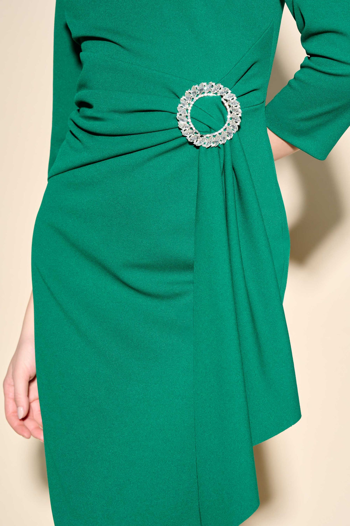 Buckle Sheath Dress