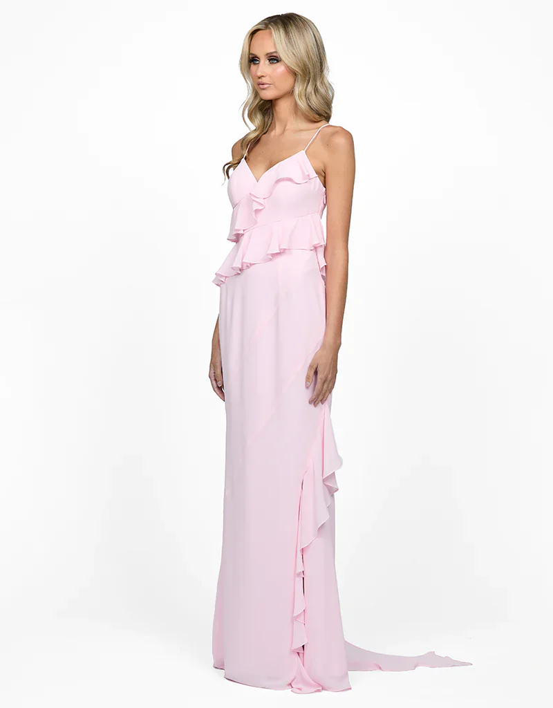 Norine Ruffle Gown