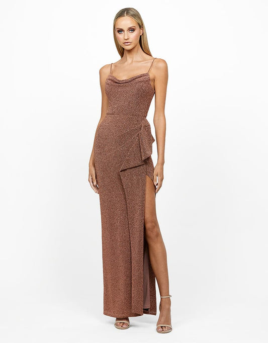 Maddyson Draped Neck Maxi