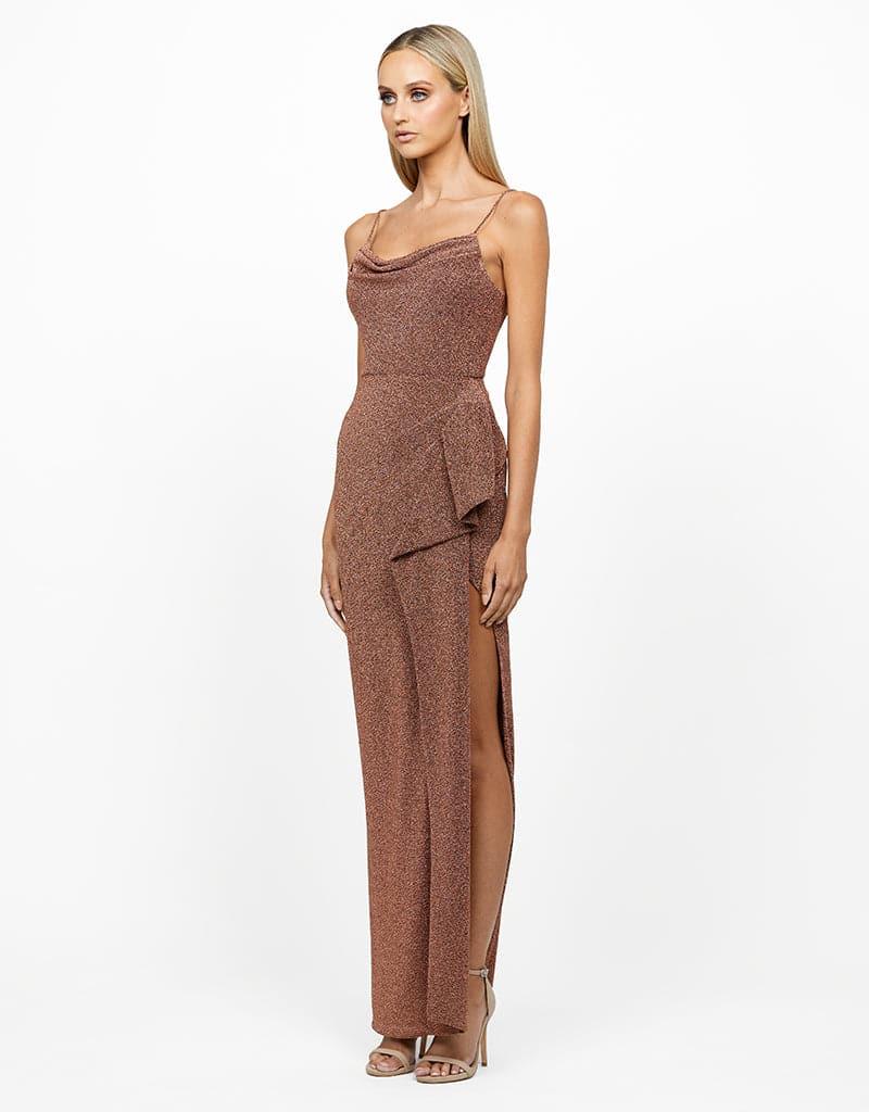 Maddyson Draped Neck Maxi