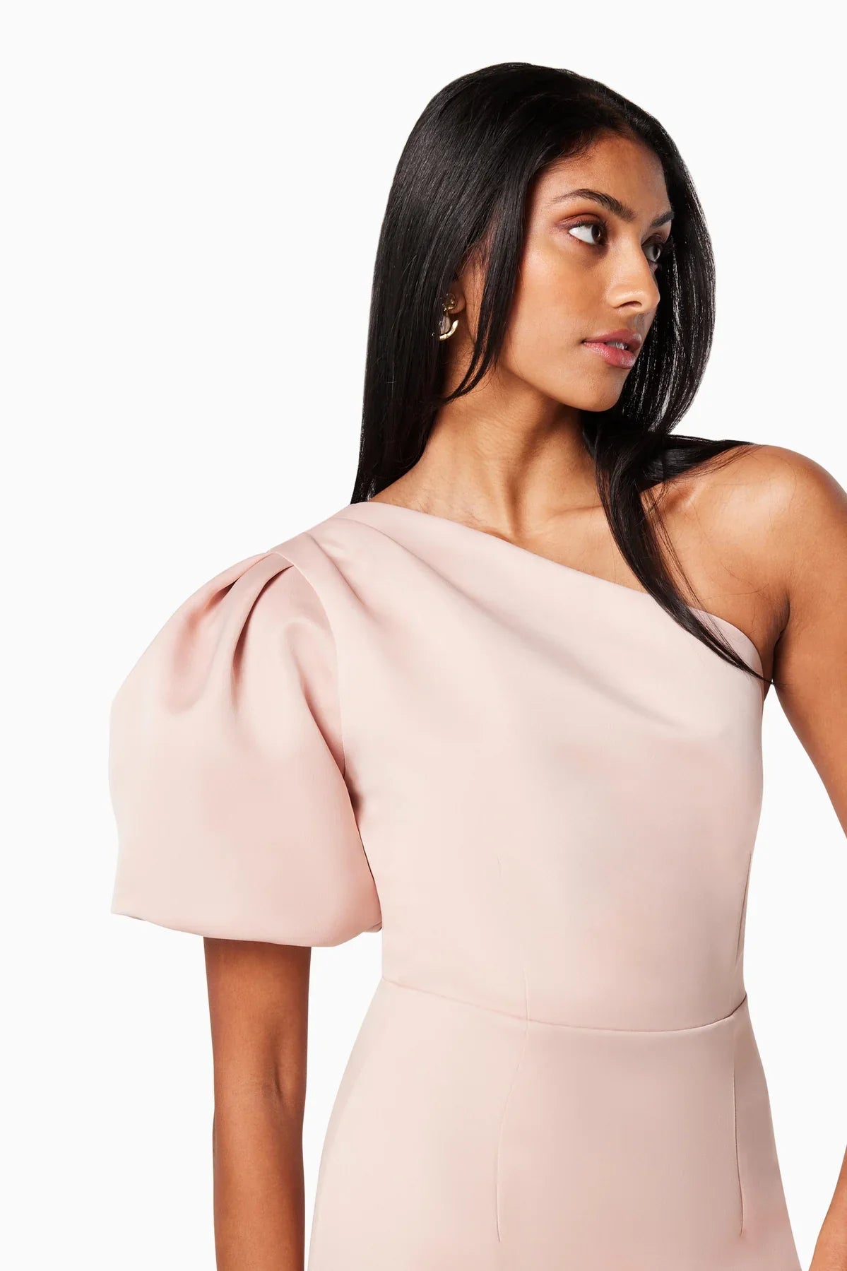 Starfire One Shoulder Midi Dress