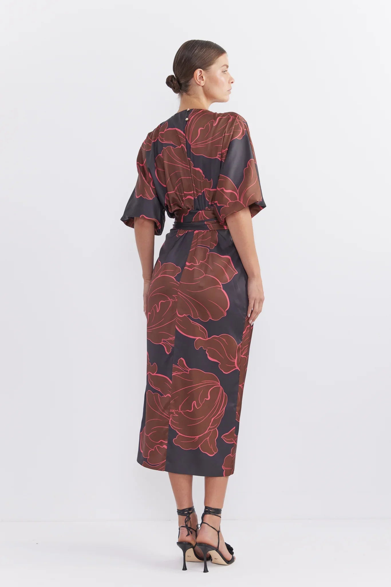 Farah Wrap Midi Dress