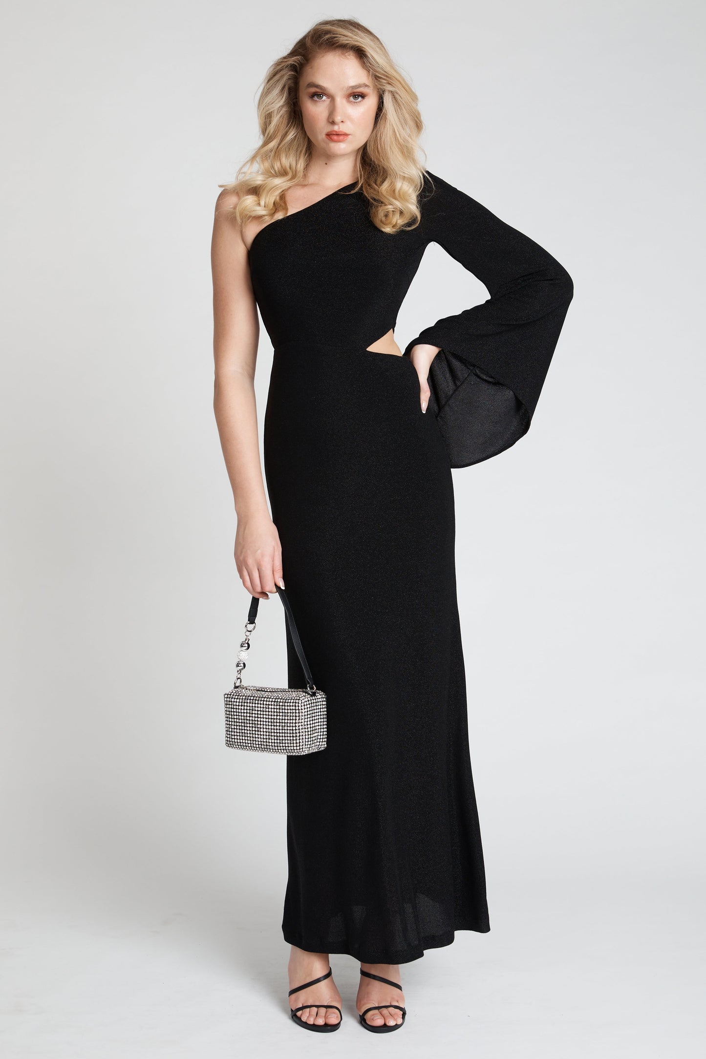 Farrah One Sleeve Maxi